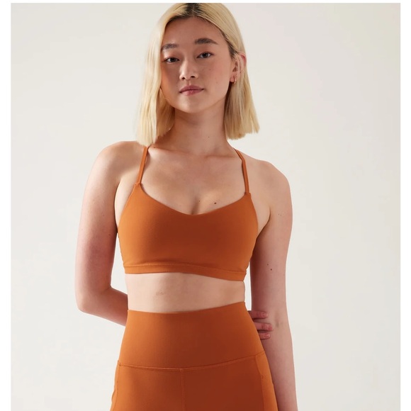 Athleta Other - Athleta Elation Bra in Foliage Orange Sz M